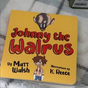 Johnny the Walrus Yellow Children's Board Book